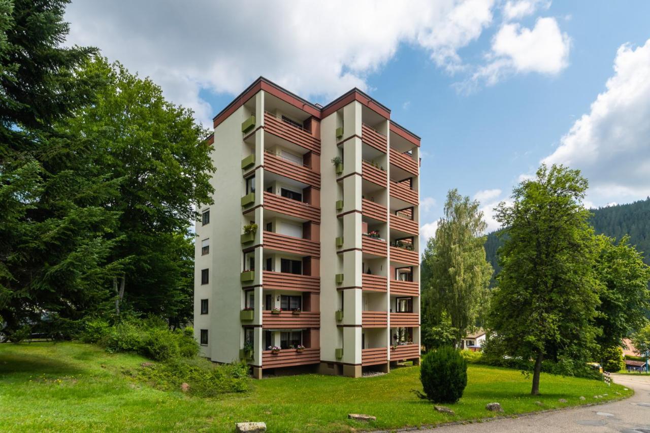 Schwarzwaldsuite Mit Panorama Waldblick Enzklösterle Esterno foto